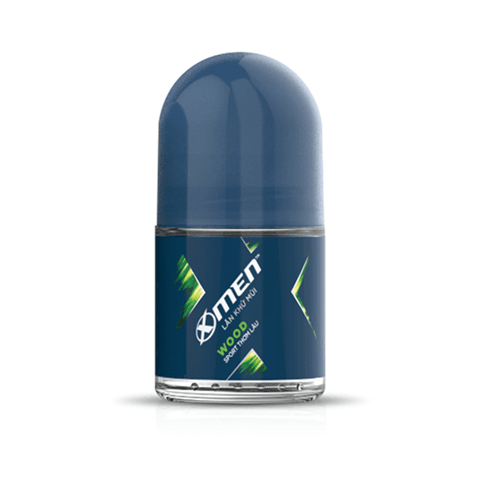 Lăn khử mùi XMen 25ml Wood xanh