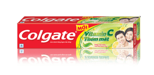 Kem đánh răng Colgate Vitamin C 170g Lớn