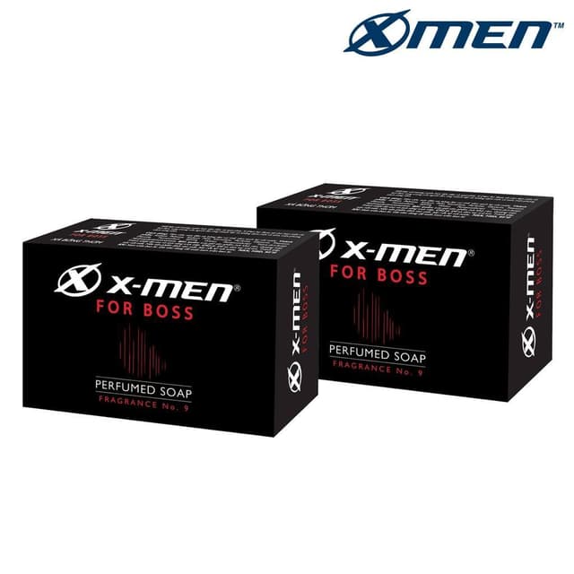 Xà bông cục Xmen boss đỏ 75g