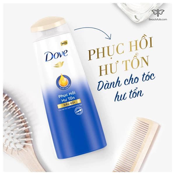 Dầu Gội Dove 325ml phục hồi hư tổn