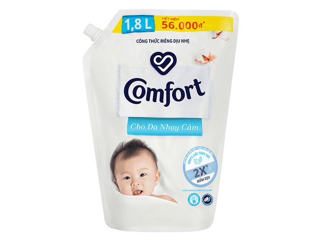 Nước xả Túi Comfort 1,8l trắng 