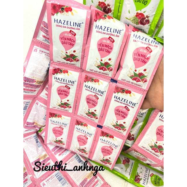 Dây Sữa Tắm Hazeline Hồng