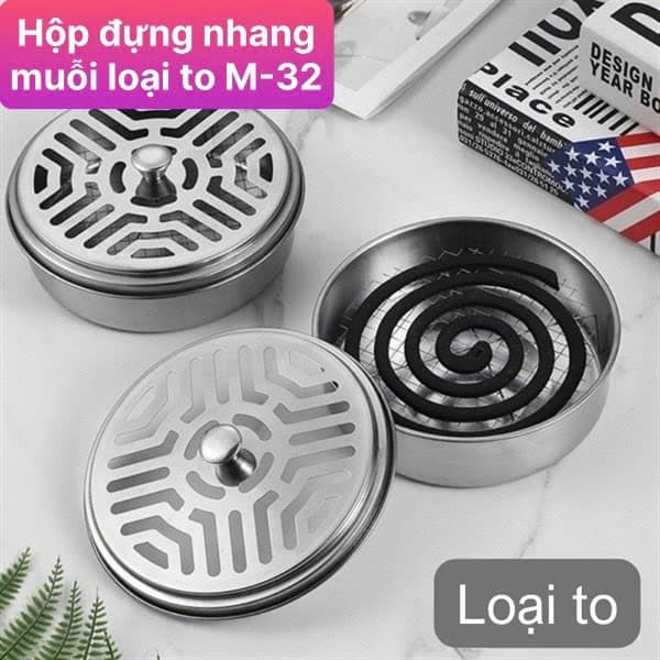 Khay Đựng Nhang Muỗi Inox