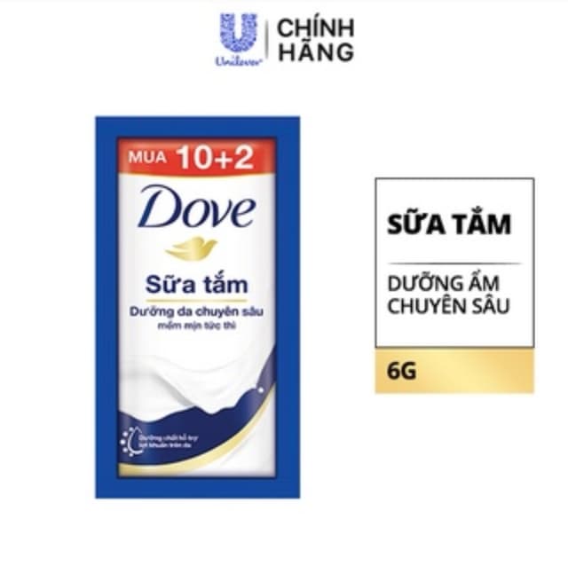 Dây Sữa Tắm Dove Xanh