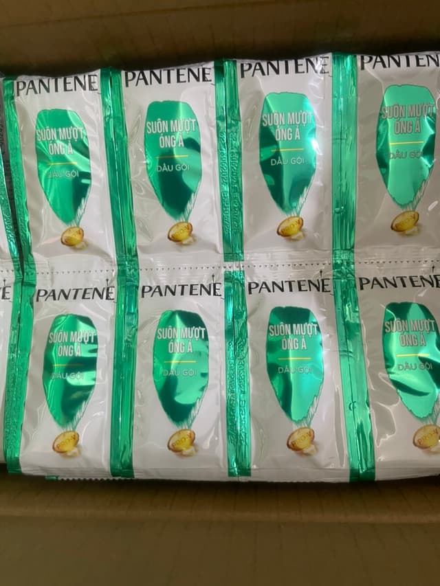 Dây Dầu Gội Pantene Xanh Lá Cây.