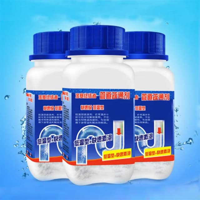 Lọ Bột Thông Cống Nắp Xanh - 250g