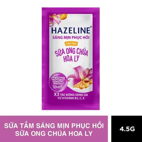 Dây Sữa Tắm Hazeline tím