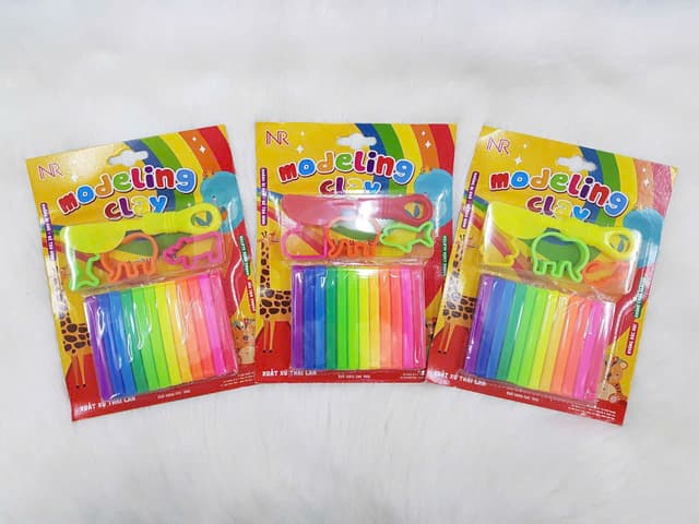 ĐẤT NẶN 8 MÀU Lớn