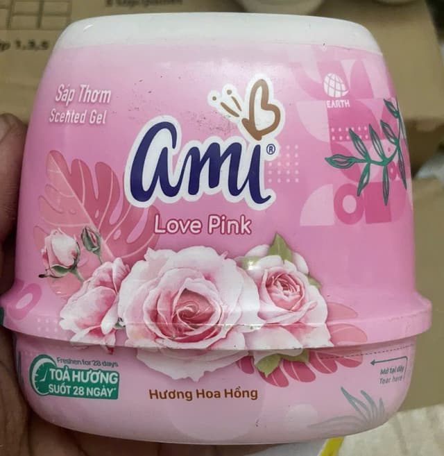 Sáp thơm Ami hương có hoa 200g