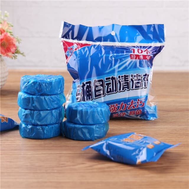 Bịch Nhiều Viên Thả Bồn Cầu Xanh 