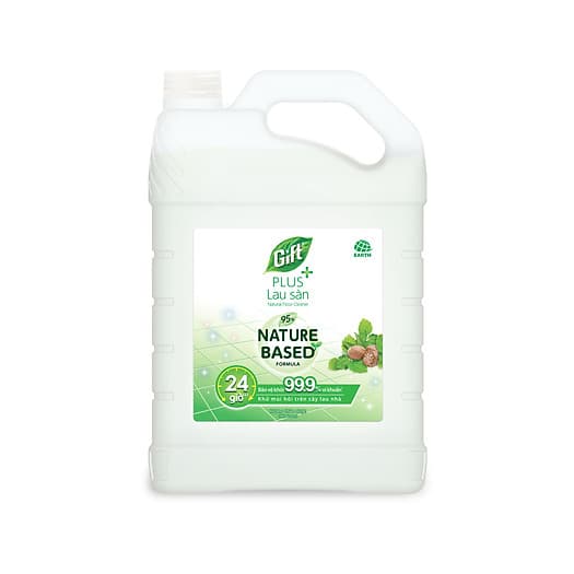 Lau sàn Gift 3,5 lít chanh xả Plus