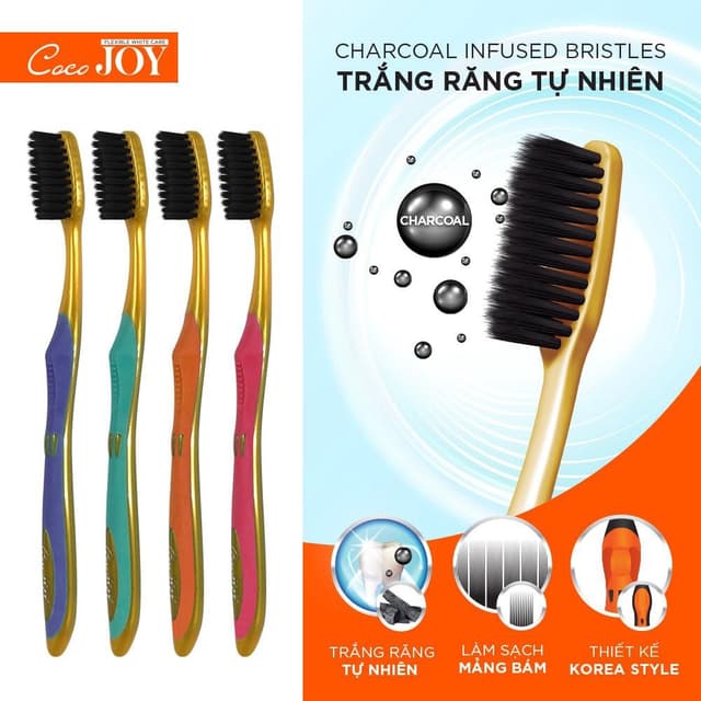 Bàn chải CoCoJoy Hàn Quốc ( Mua 10+2 )