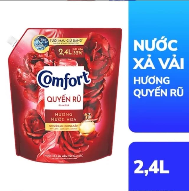 Nước Xả Comfort 2,3 Lít Đỏ  