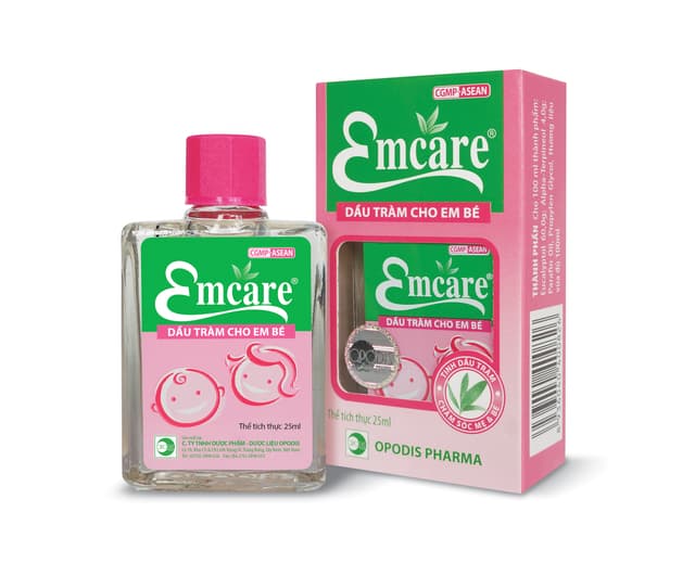 Dầu Tràm Cho Bé Emcare 25ml.
