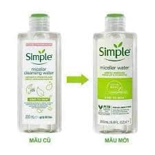 Nước tẩy trang Simple 200ml ( Clean )