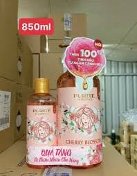 Sữa Tắm Purite 850ml Đào Tặng 250ml 