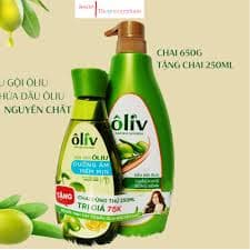 Dầu Gội Oliv Chắc Khỏe Bồng Bềnh 650g Kèm