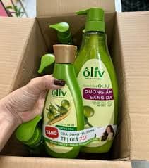 Sữa tắm oliv 650ml sáng da Kèm 
