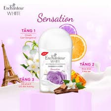Sáp khử mùi 40g Enchanteur Tím