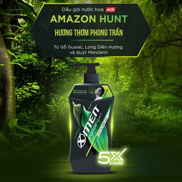 Dầu Gội Xmen AmaZon 650g 