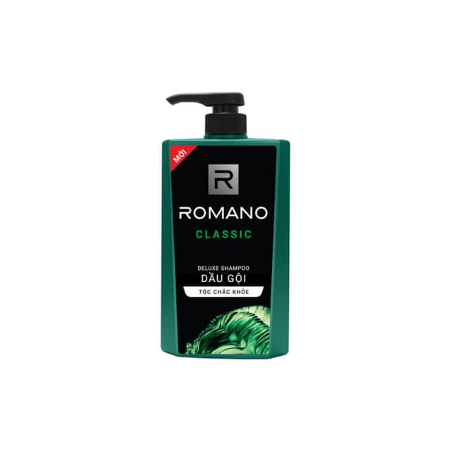 Dầu gội Romano 650g Xanh Lá 