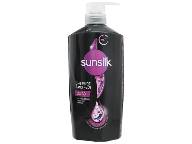 Dầu gội Sunsilk 650g đen Trơn  ( Thùng 8 chai 118,000)