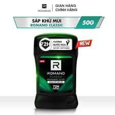 Sáp Khử Mùi Romano Xanh Lá 