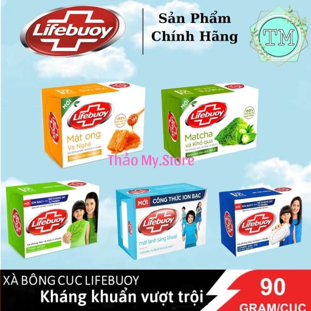 Cục Lifebouy Đủ Màu 