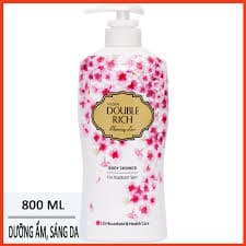 Sữa Tắm Double Rich 800g Hồng