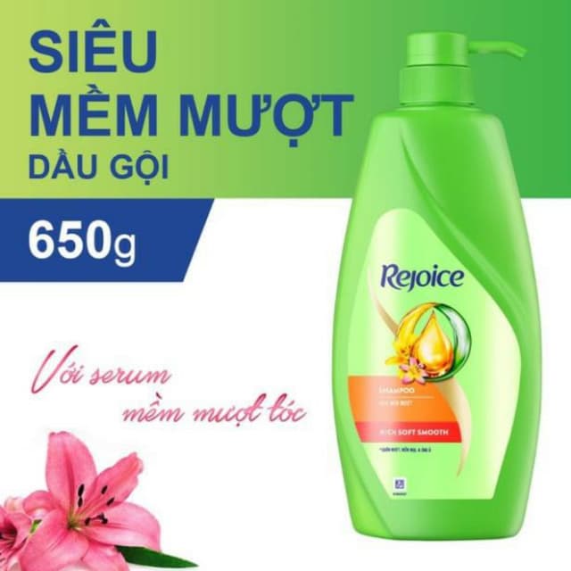 Dầu gội Rejoice 625ml ( Thùng 117,000)