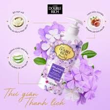 Sữa tắm Double rich 550g Tím Nhạt 