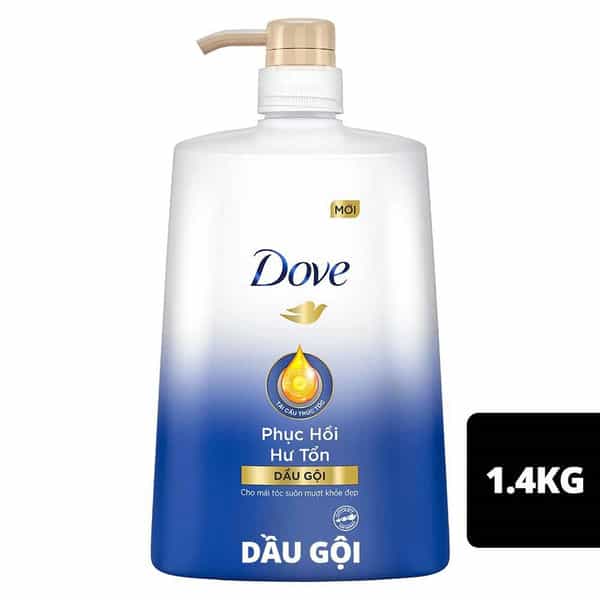 Dầu Gội Dove 1,4Kg Chai Đại 