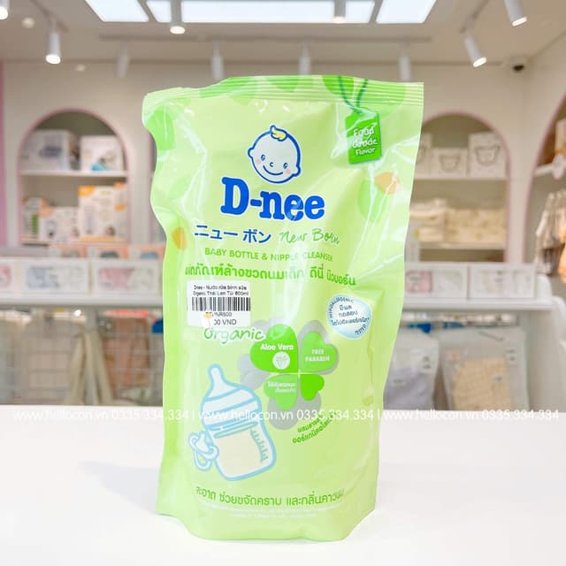 Nước rửa bình Sữa Dnee Túi 
