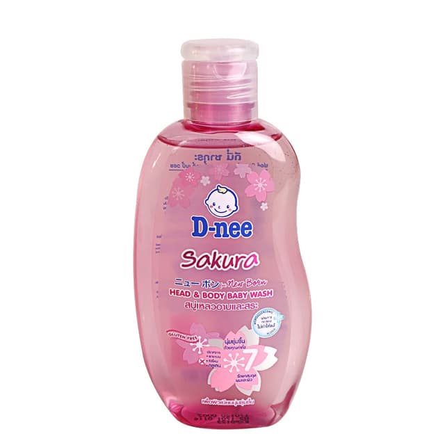 Tắm gội Dnee em bé 200ml đỏ hàng cty