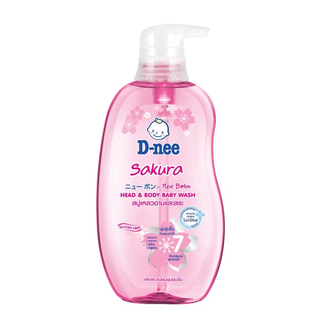 Tắm gội Dnee em bé 380ml đỏ 