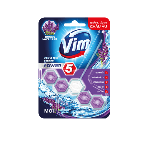 Viên tẩy bồn cầu Vim Lavender
