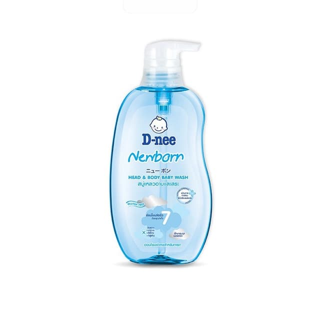 Tắm gội Dnee em bé 380ml xanh dương