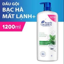 Dầu Gội Head Bạc hà 1,2kg 