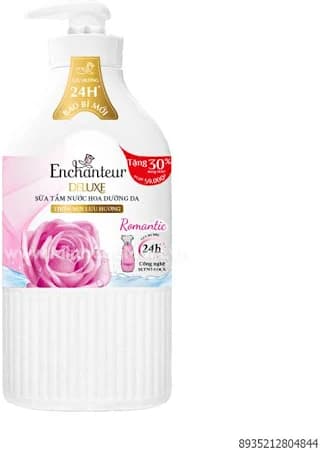 Sữa Tắm Enchanteur 650g Hồng Trơn 