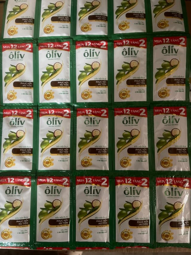 Dây Dầu Gội Oliv Phục Hồi Hư Tổn.