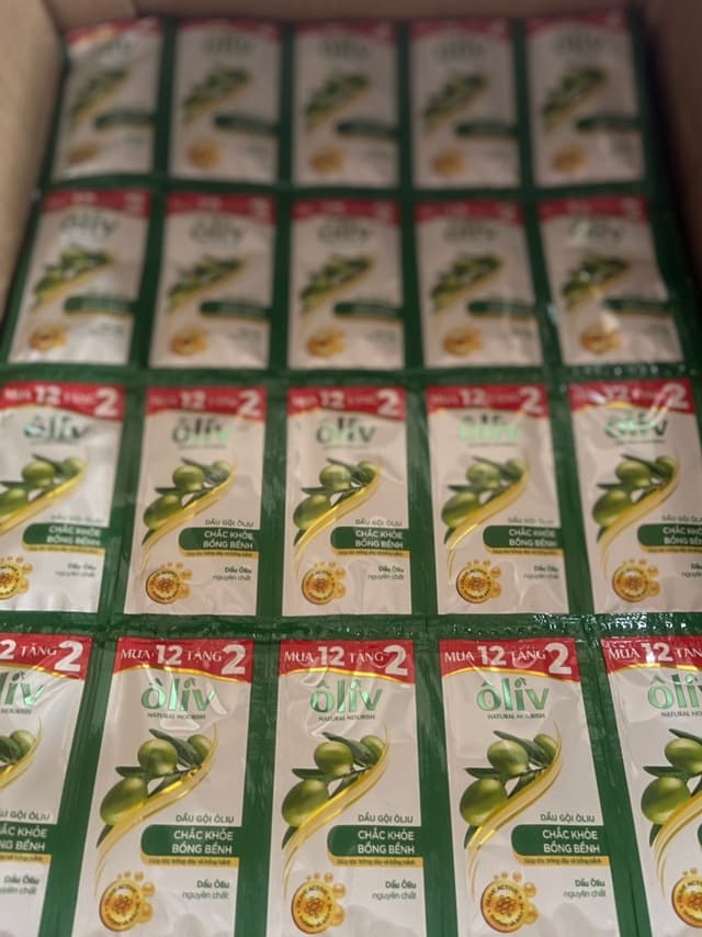 Dây Dầu Gội Oliv Chắc Khỏe Bồng Bềnh.