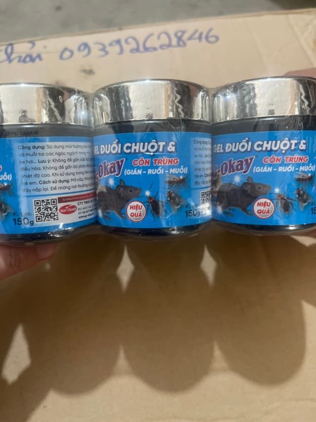Gel Đuổi Chuột G-Ok 150g.