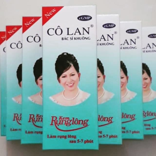 Kem tẩy lông cô Lan