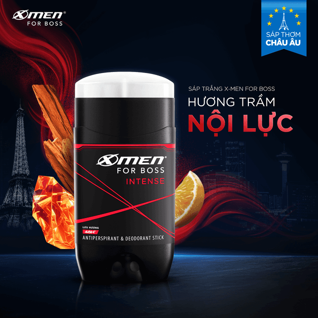 Sáp Khử Mùi Xmen Boss Đỏ 