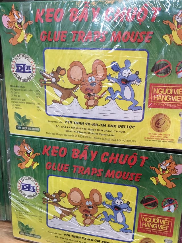 Vỉ 20 keo dán chuột