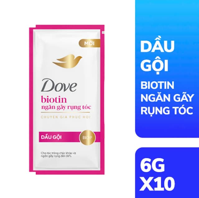 Dây Dầu Gội Dove Hồng 