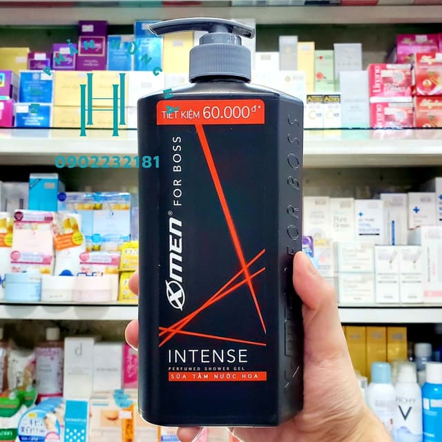 Sữa Tắm Xmen Boss Đỏ 650g 