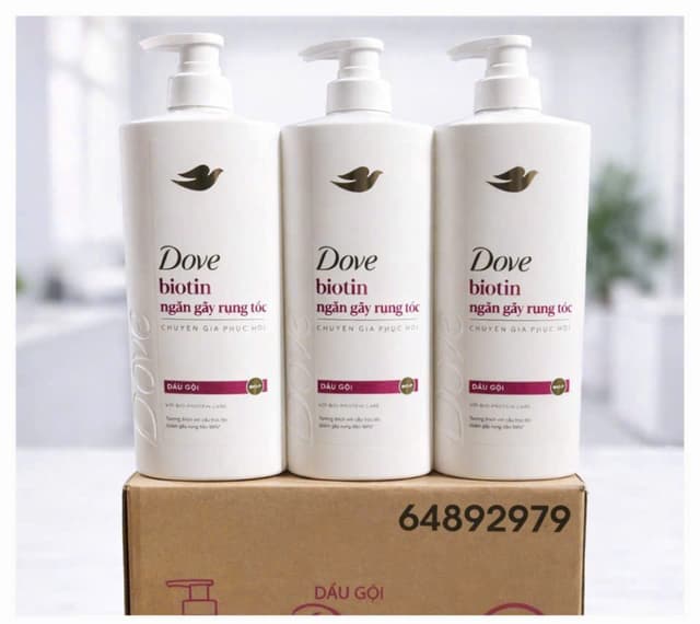 Dầu Gội Dove 880g Hồng