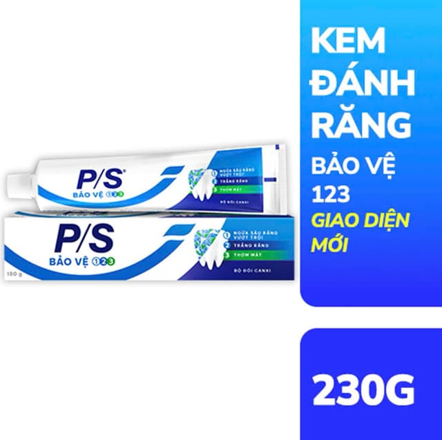 Kem đánh răng Ps 123 230g Cây Lớn