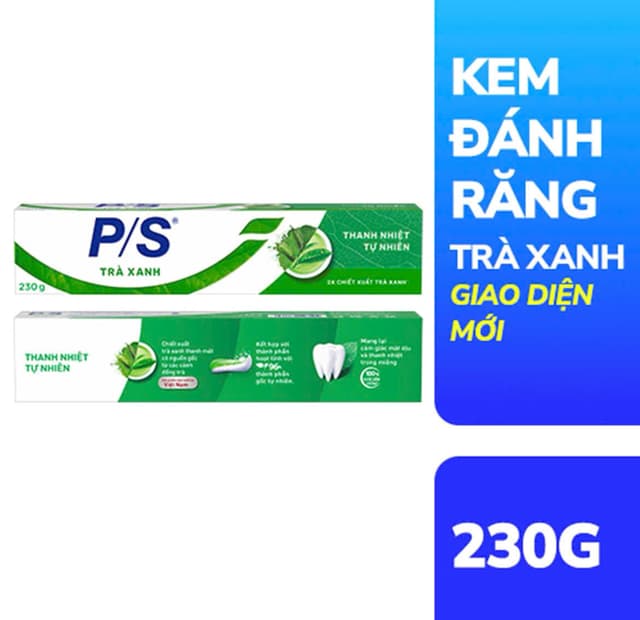 Kem Đánh Răng Ps Trà Xanh 230g 